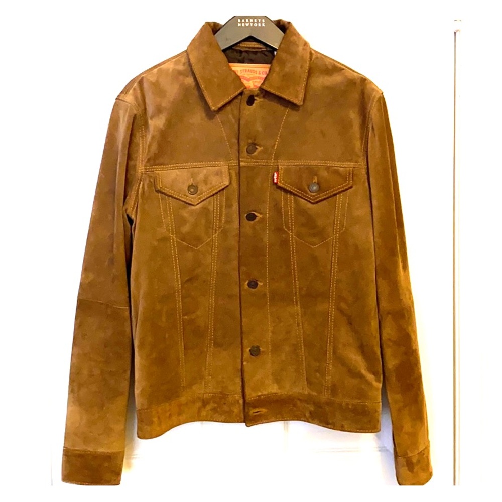 Suede Trucker Jacket